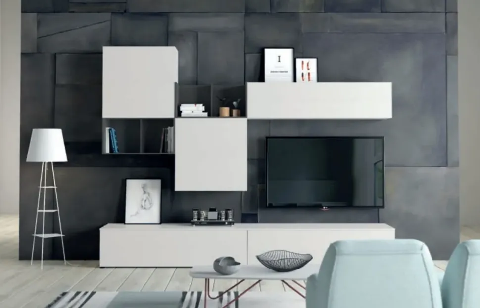 Parete attrezzata Atlante skt14 di Tomasella in OFFERTA OUTLET