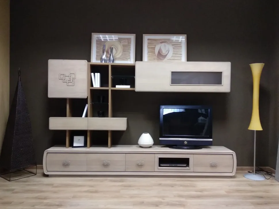 Parete attrezzata Cantiero in legno a prezzo scontato