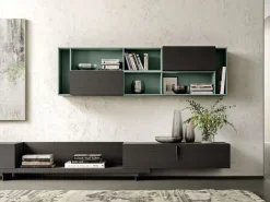 Parete attrezzata Collection day Orme in stile moderno a prezzo scontato