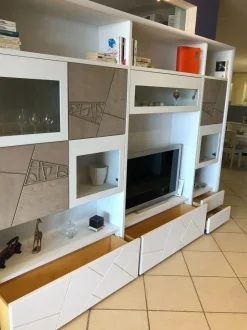 Parete attrezzata Collezione decor  Modo 10 in stile classico a prezzo ribassato