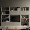 Parete attrezzata Composizione soggiorno aura 040 Santalucia in stile design a prezzo scontato