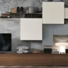 Parete attrezzata Composizione a106 Tomasella in stile design a prezzo scontato
