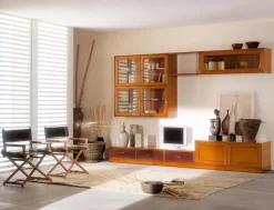 Parete attrezzata Composizione b di Artigianale in OFFERTA OUTLET