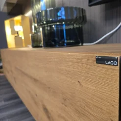 Parete attrezzata Composizione 36e8 Lago in stile design a prezzo scontato