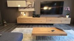 Parete attrezzata Composizione 36e8 Lago in stile design a prezzo scontato