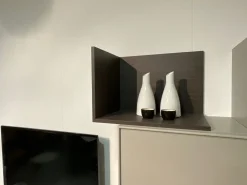 Parete attrezzata Dandy Santalucia in stile moderna a prezzo ribassato