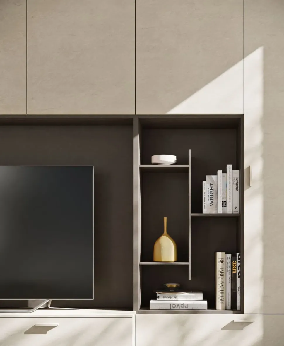 Parete attrezzata Day 30 Collezione esclusiva in stile moderno a prezzo ribassato