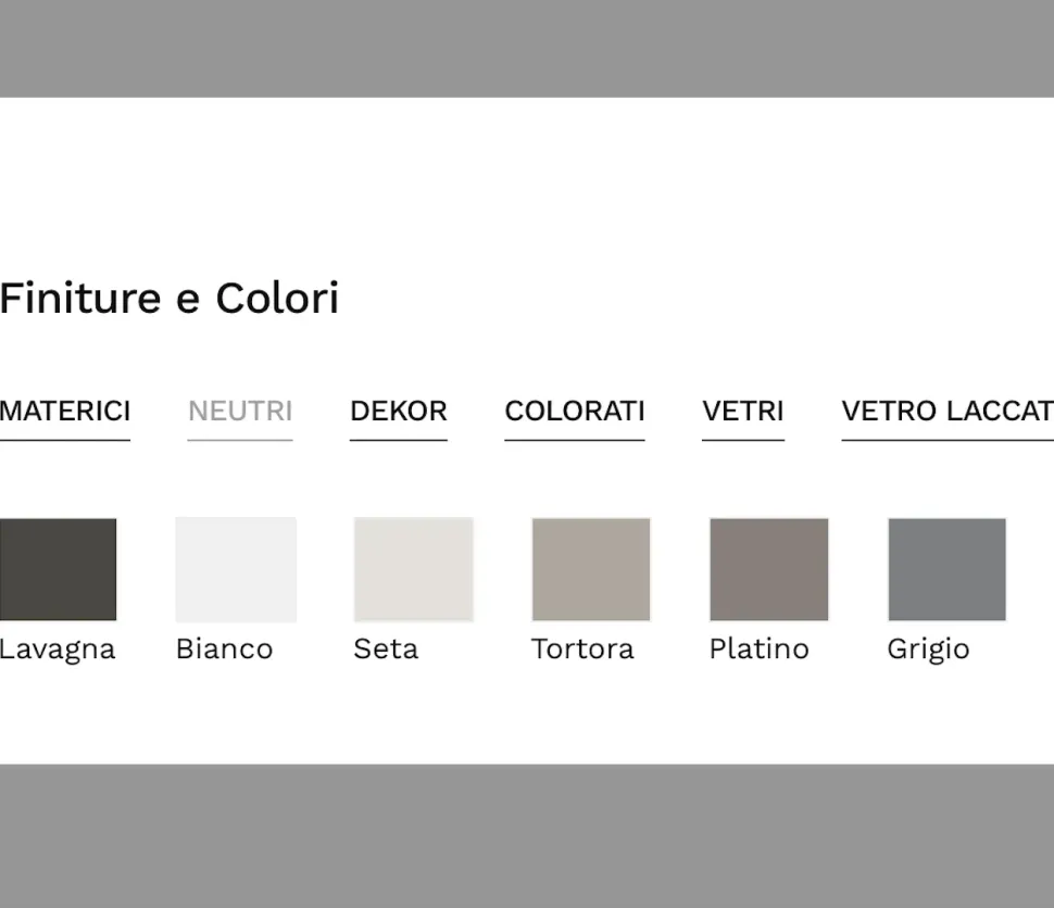 Parete attrezzata Day 33 di Collezione esclusiva scontata del 40%