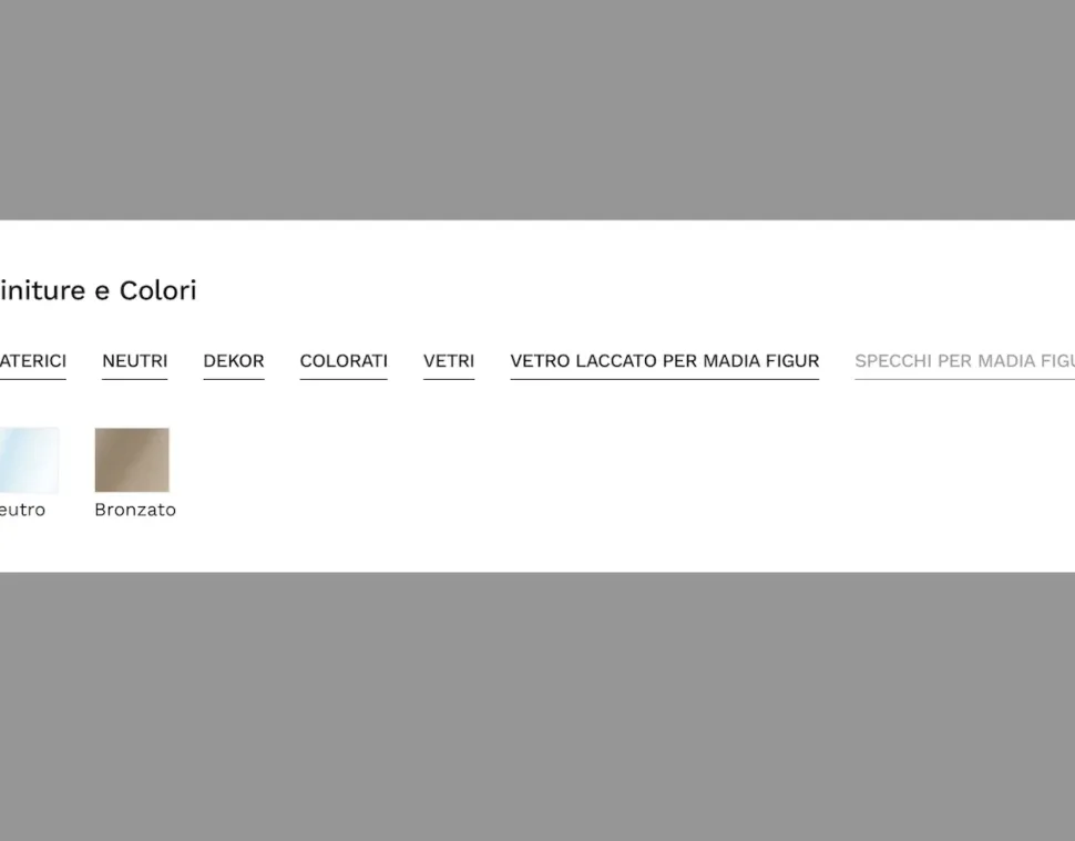 Parete attrezzata Day 33 di Collezione esclusiva scontata del 40%