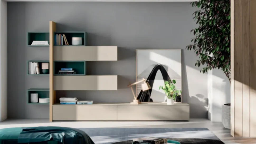 Parete attrezzata Day 08 di Orme scontata del 30%