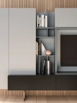 Parete attrezzata Day 13 Orme in stile design a prezzo ribassato