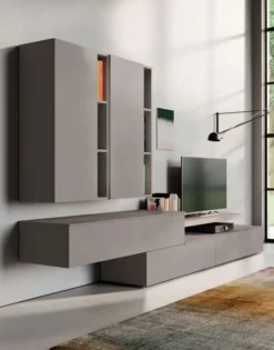 Parete attrezzata Day 11 Orme in stile design a prezzo ribassato