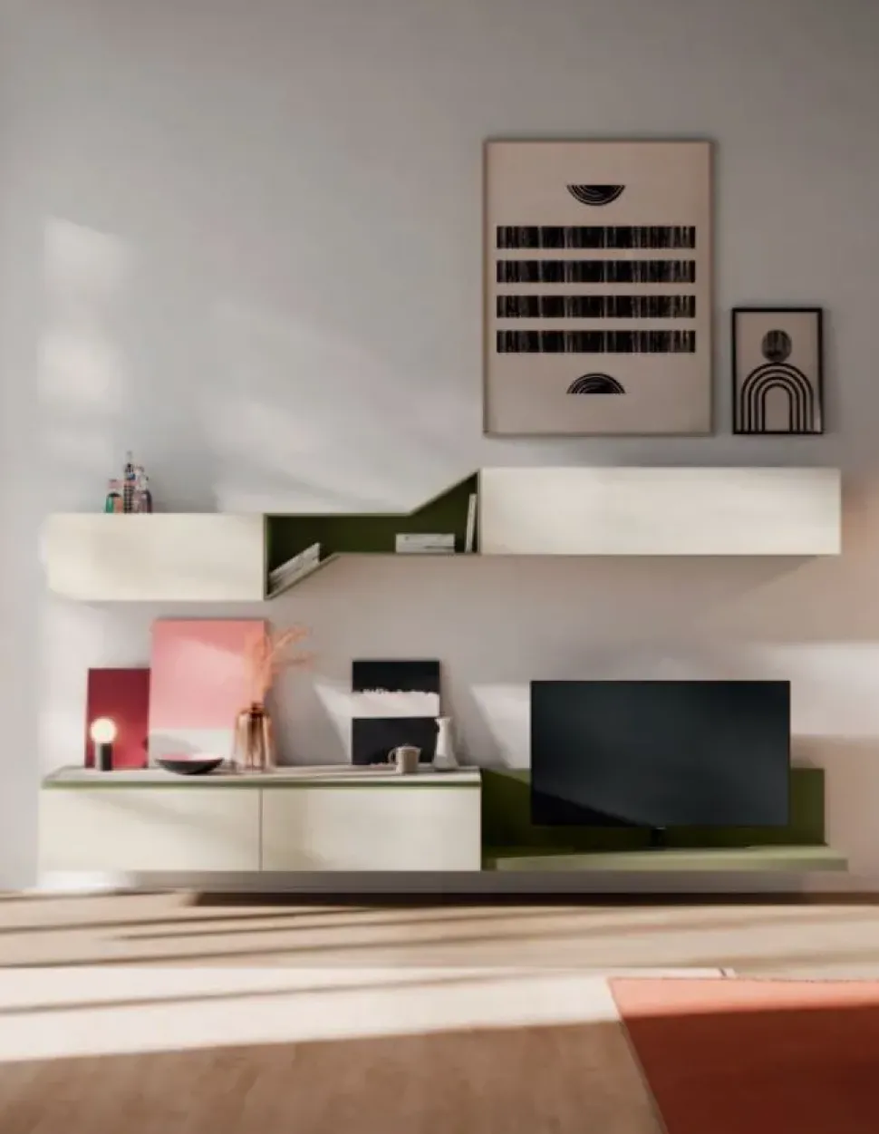 Parete attrezzata Day 18 Orme: design di stile, prezzo scontato!