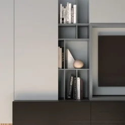 Parete attrezzata Day * Orme in stile design a prezzo ribassato