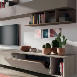 Parete attrezzata Day 17 soggiorno di Collezione esclusiva in OFFERTA OUTLET
