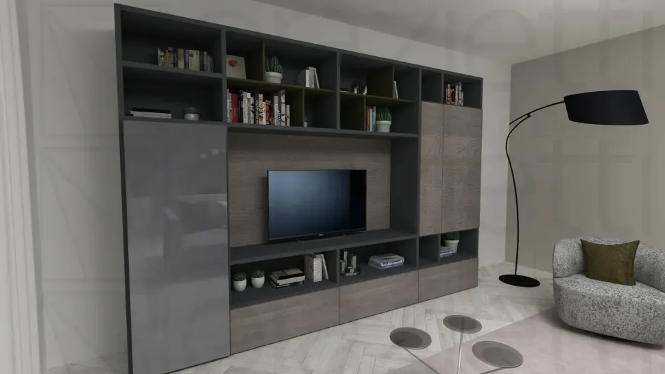 Parete attrezzata Day system della marca Jesse con uno sconto esclusivo