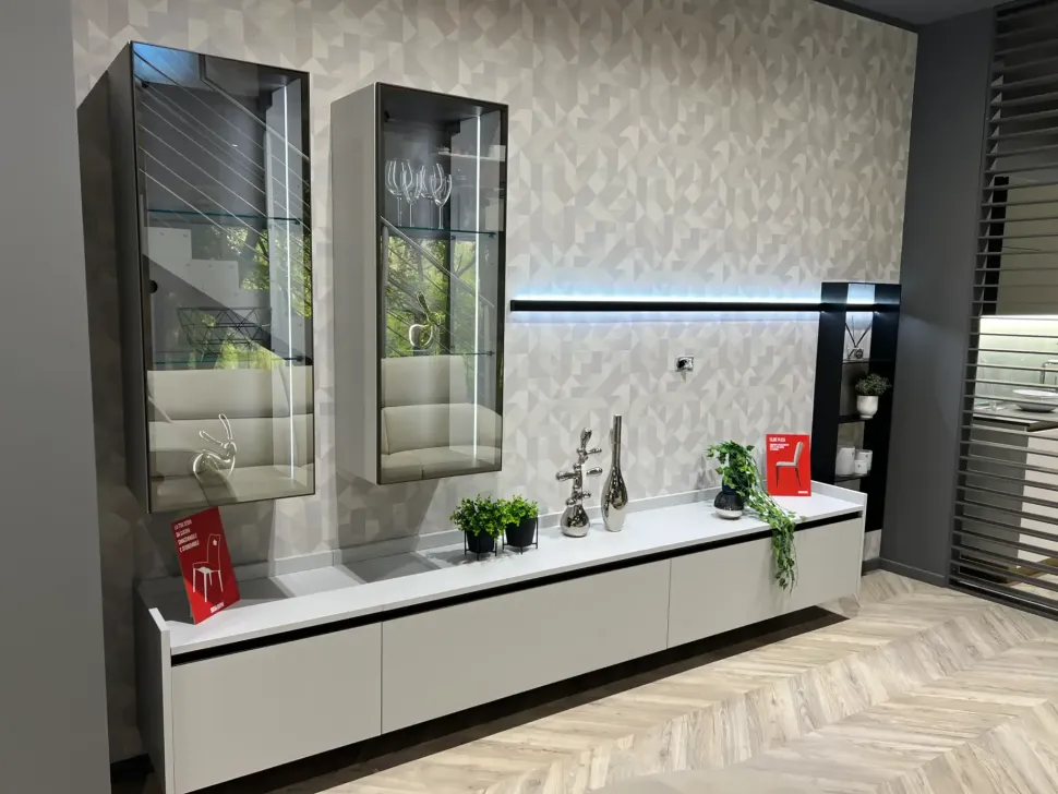 Parete attrezzata Delinea di Scavolini in OFFERTA OUTLET