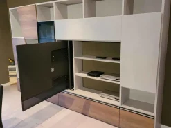 Parete attrezzata Diagonal 2021 di Tomasella in OFFERTA OUTLET