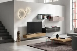 Parete attrezzata 36e8 lago tv Lago in stile design a prezzo ribassato