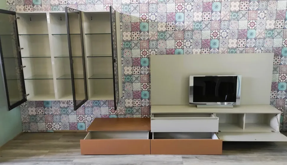 Parete attrezzata Ego Santalucia in stile moderna a prezzo scontato