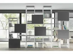 Parete attrezzata Favero Composizione social spalla - 7rf 5065_A