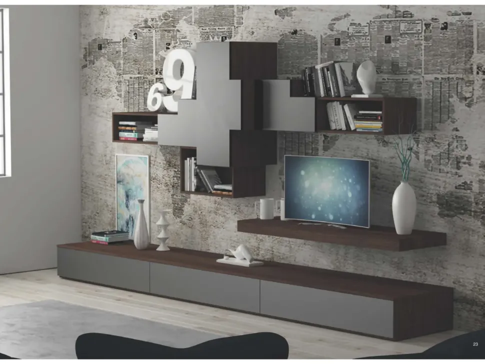 Parete attrezzata Favero 3RF 1350