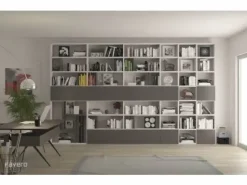 Parete attrezzata Favero Composizione Social Spalla - 7RF 5055_A