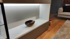 Parete attrezzata Flexus Giellesse in stile moderna a prezzo scontato