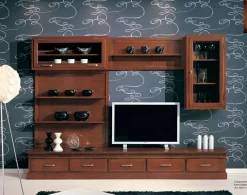 Parete attrezzata Frida di Artigianale in OFFERTA OUTLET