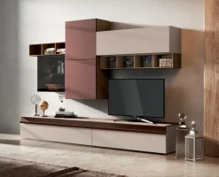 Parete attrezzata Gierre Gierre mobili in stile moderno a prezzo ribassato