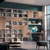 Parete attrezzata Giessegi Parete-libreria del programma living di giessegi PREZZI OUTLET
