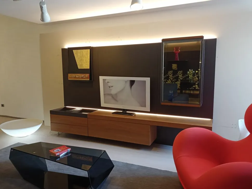 Parete attrezzata Grid di Molteni & c scontata del 62%