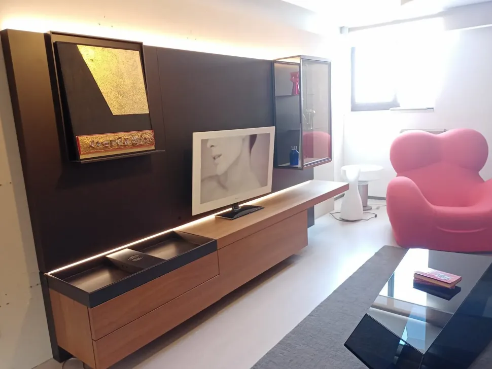 Parete attrezzata Grid di Molteni & c scontata del 62%