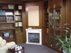 Parete attrezzata Hilton Artigianale in legno in Offerta Outlet