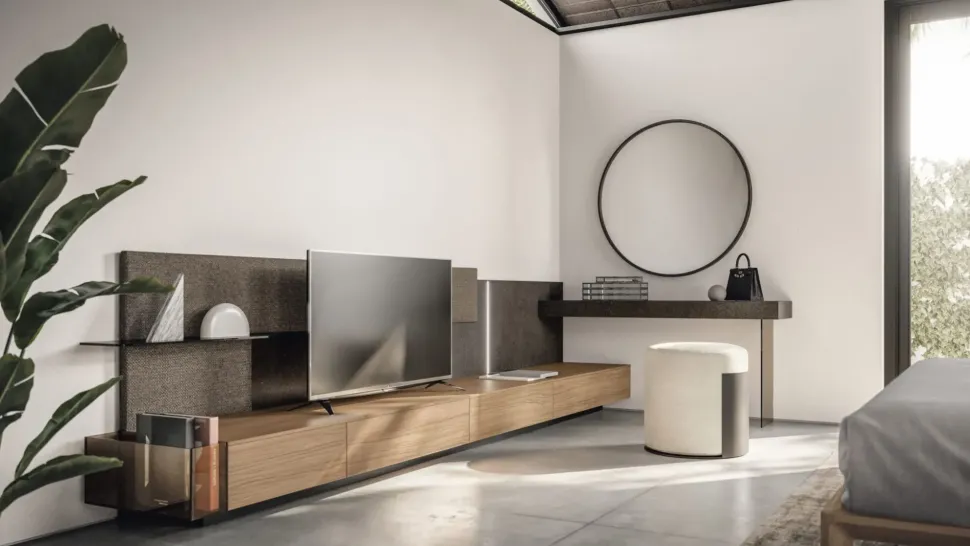 Parete attrezzata Hng006 della firma Santalucia con uno sconto esclusivo