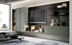 Parete attrezzata Horizon 00 di Mobilgam in OFFERTA OUTLET