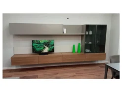 Parete attrezzata I-modulart di Presotto scontata del 40%