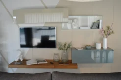 Parete attrezzata in stile design 36e8 di Lago a prezzo scontato