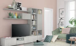 Parete attrezzata in stile moderno S312 di Colombini casa a prezzo Outlet