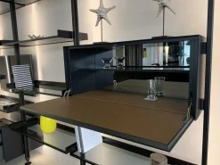 Parete attrezzata in stile moderna Zenit di Rimadesio a prezzo Outlet