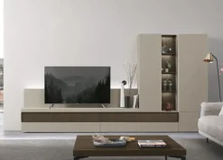 Parete attrezzata in stile design At110 di Tomasella a prezzo Outlet