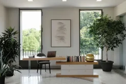 Parete attrezzata in stile design F2/fusion line 281 di Forme’s a prezzo Outlet