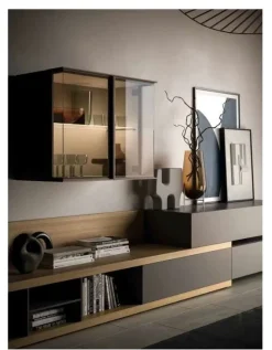 Parete attrezzata in stile design Day * di Orme in Offerta Outlet