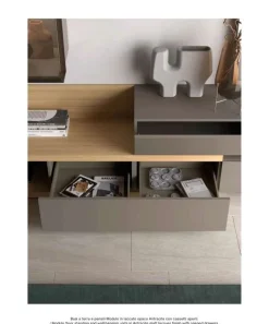 Parete attrezzata in stile design Day * di Orme in Offerta Outlet