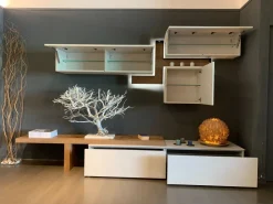 Parete attrezzata in stile moderna Atlante/tetris di Tomasella a prezzo Outlet