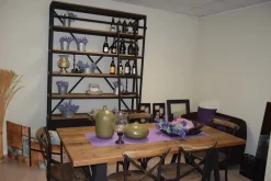 Parete attrezzata in stile moderno Agorà scala di Dibiesse a prezzo Outlet