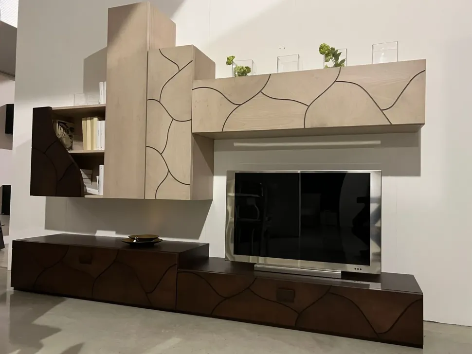 Parete attrezzata Intesa 03 di Artigianale in OFFERTA OUTLET