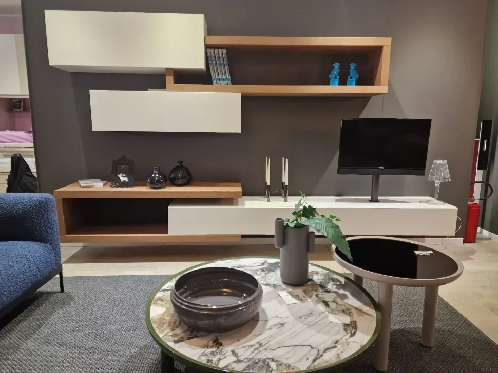 Parete attrezzata Lampo di Sangiacomo scontata del 30%