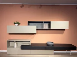 Parete attrezzata Lampo Sangiacomo in stile moderno a prezzo scontato