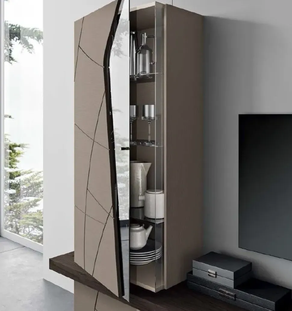 Parete attrezzata Lapis di Spar in OFFERTA OUTLET